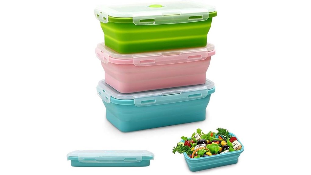alimat collapsible silicone containers