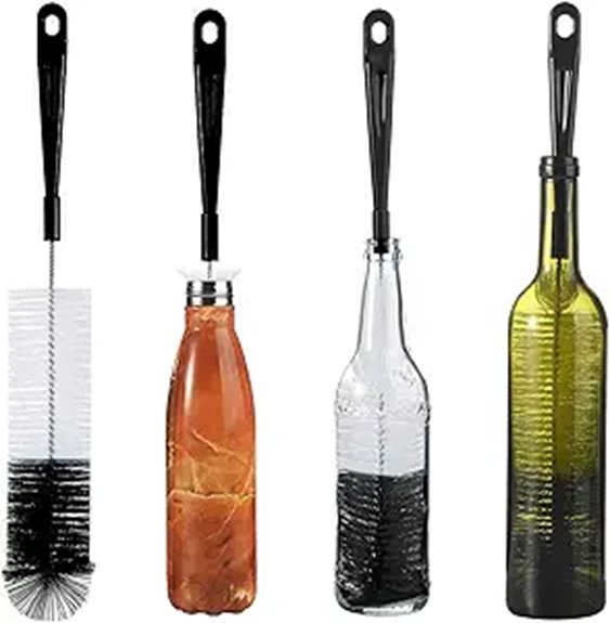 Top Travel Bottle‑Cleaning Brushes (Fits Narrow Necks) 9 alink 16 inch bottle brush