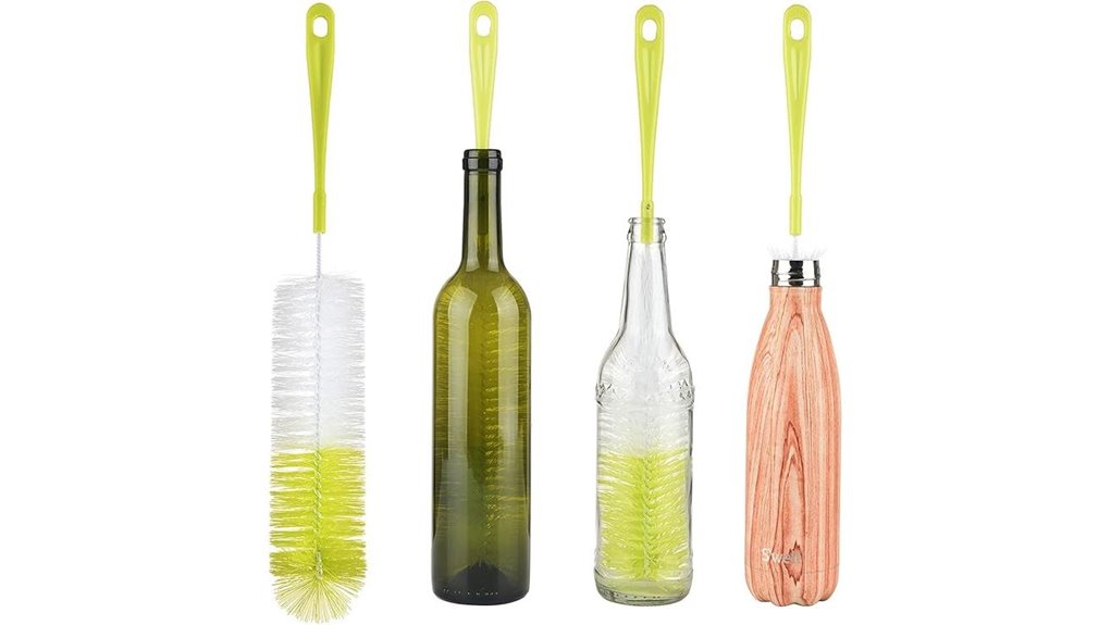 Top Travel Bottle‑Cleaning Brushes (Fits Narrow Necks) 4 alink narrow 16 inch brush