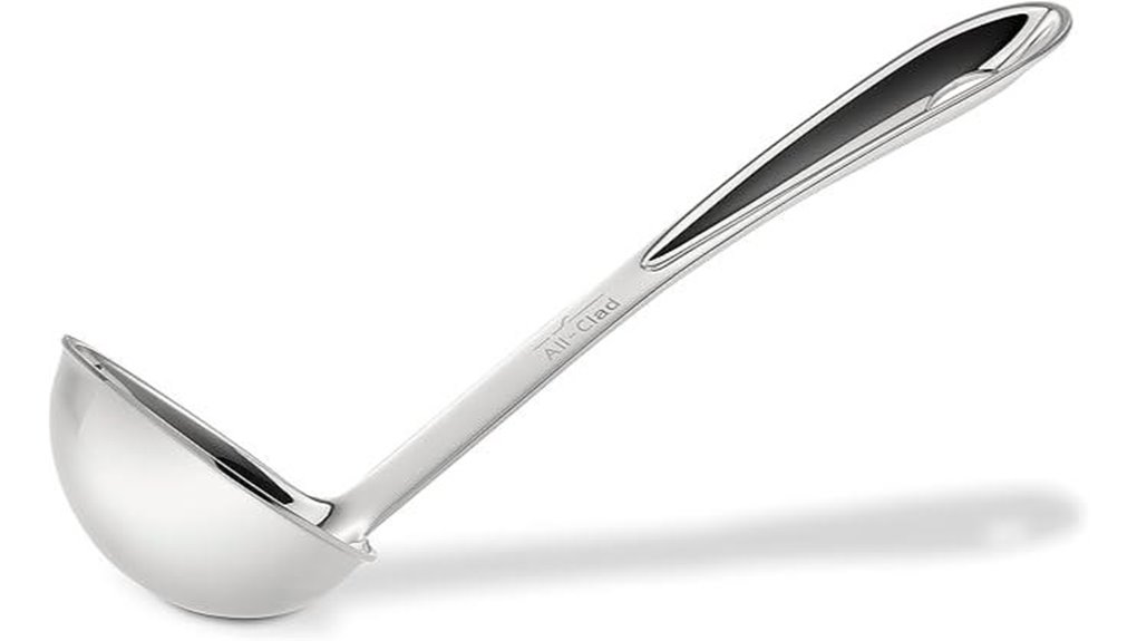 Best Soup Ladle (Stainless) for Effortless Serving 10 all clad stainless steel ladle