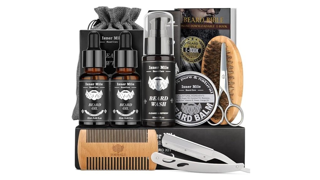 all in one beard grooming kit
