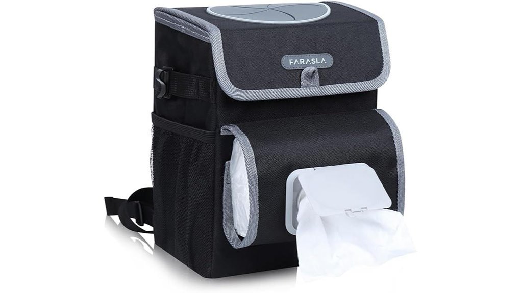 all in one black car trash bag