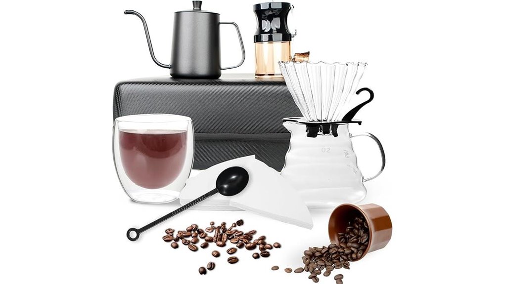 Best Travel Pour-Over Coffee Kits (All-In-One) for On-the-Go 7 all in one portable coffee maker