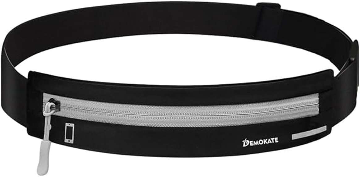 Slim Money Belts That Never Roll or Bunch 14 all phone slim running belt