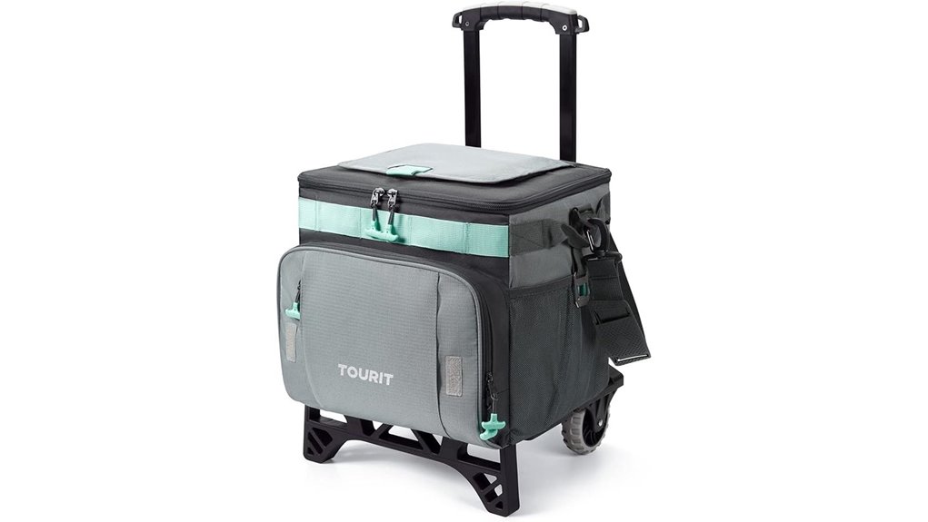 Compact Cooler Totes That Keep Your Picnic Snacks Fresh 12 all terrain 50 can rolling cooler