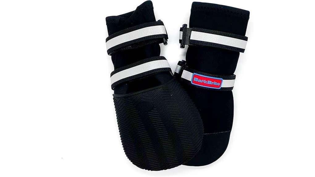 all weather neoprene dog boots
