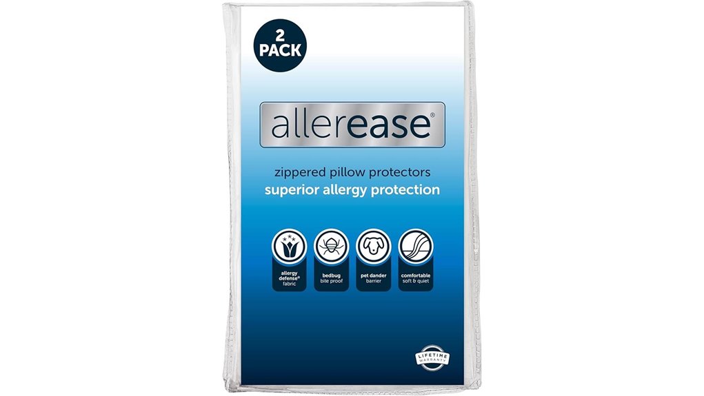 Best Pillow Protectors (Zip) for Spotless, Airy Sleep 11 allerease moisture wicking pillow protectors