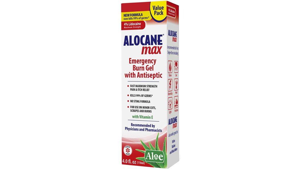 Top Sunburn Relief Gels to Soothe Your Skin Fast 10 alocane max 4 lidocaine