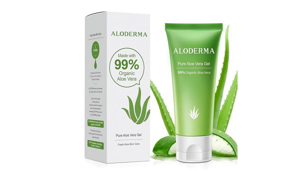 Soothing After‑Sun Aloe Gels That Stay Dry (Not Sticky) 12 aloderma 99 aloe gel