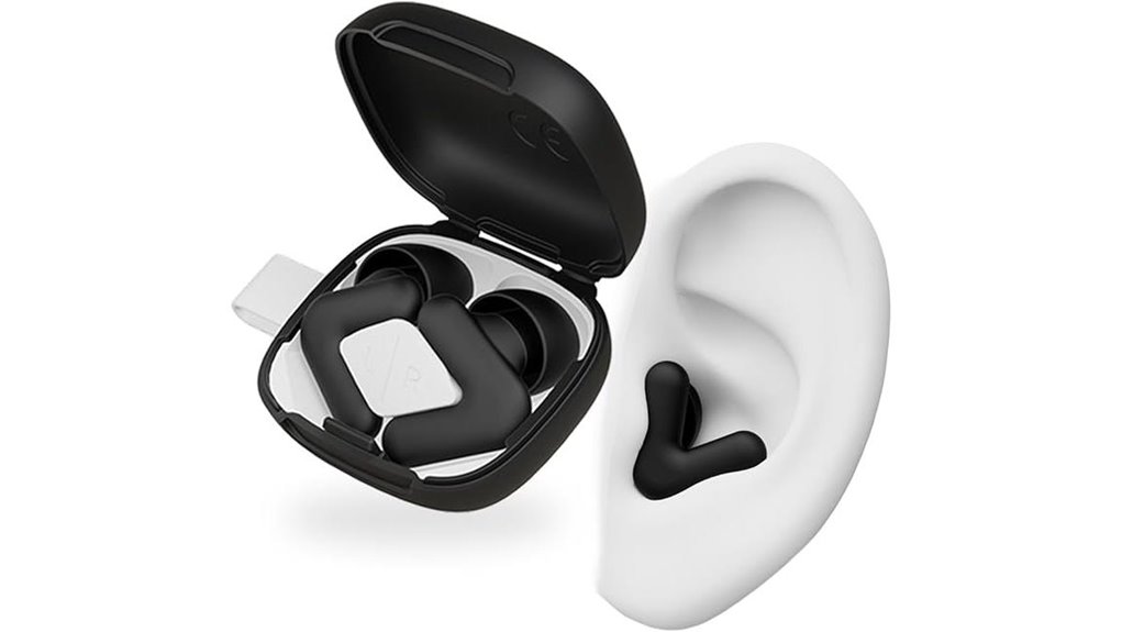 alpine quad v shaped earplugs