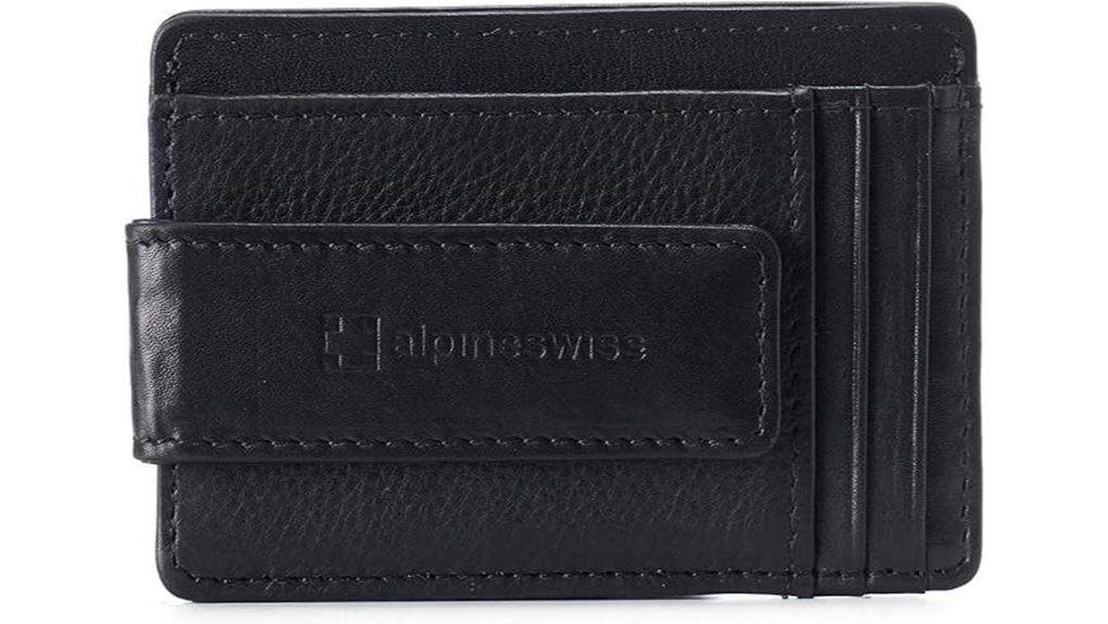 Slim, Secure Money Clip Wallets That Travelers Love 15 alpine swiss rfid wallet