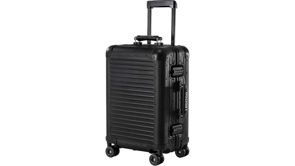Checked Luggage with Strong Zippers Every Traveler Loves 8 aluminum luggage tsa lock