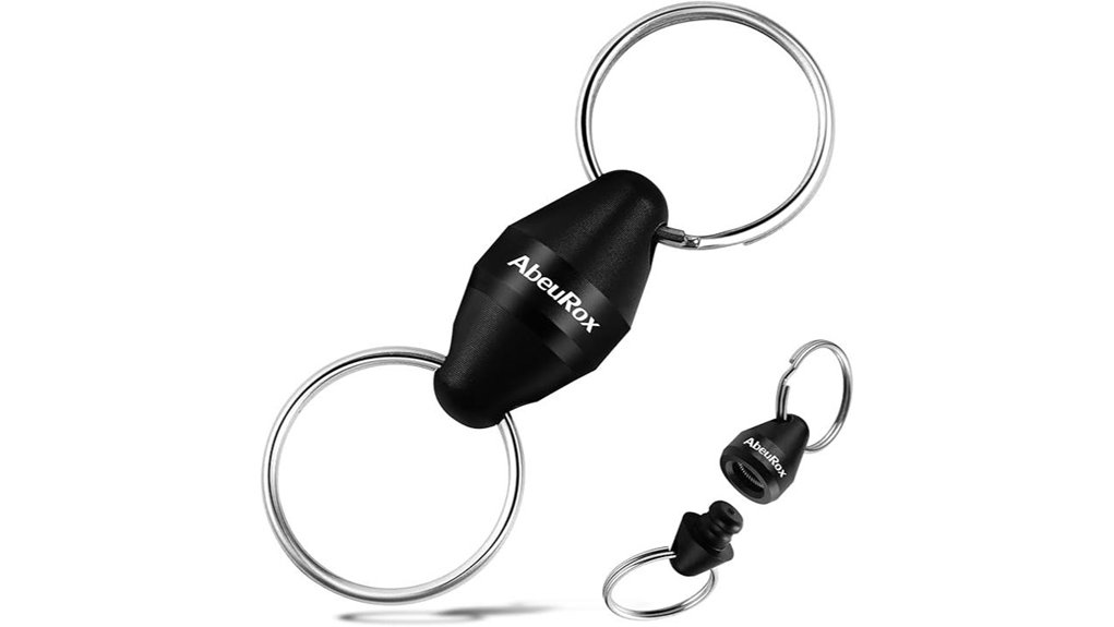 aluminum quick release keychain
