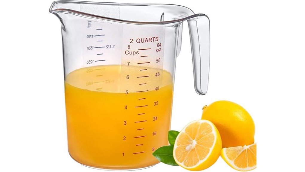 Best Measuring Jug (Liquid Measuring Cup) Chefs Swear By 15 amazing abby 64oz pitcher