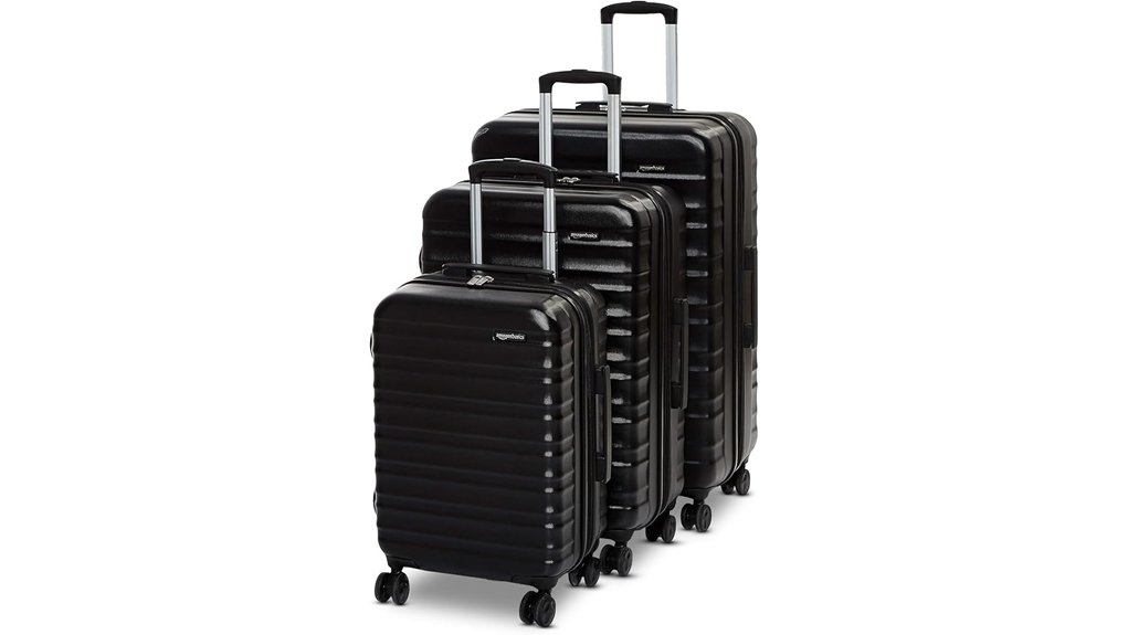 amazon basics 3 piece hardshell