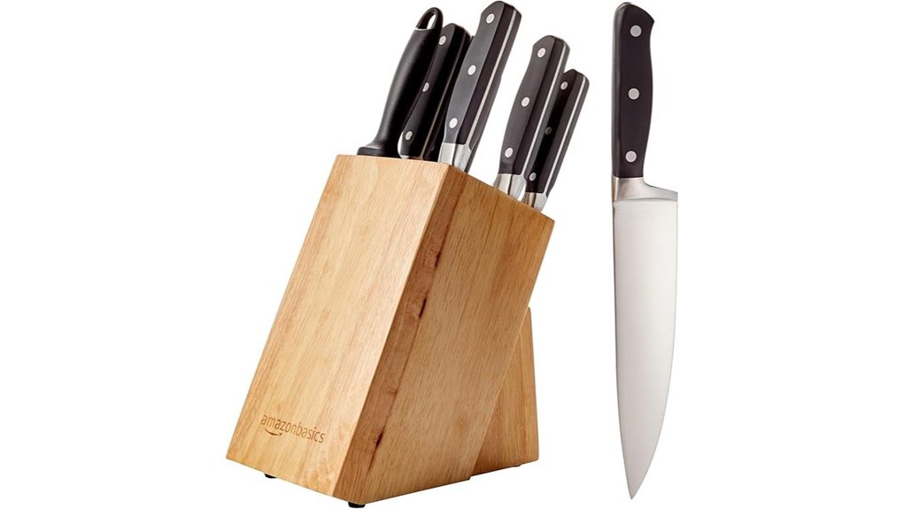 amazon basics 9 piece knives