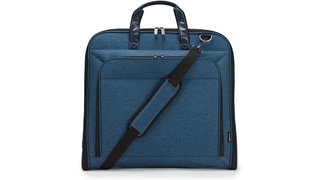 travel garment bags for coats (folding, overhead-friendly) 15 amazon basics carry on garment