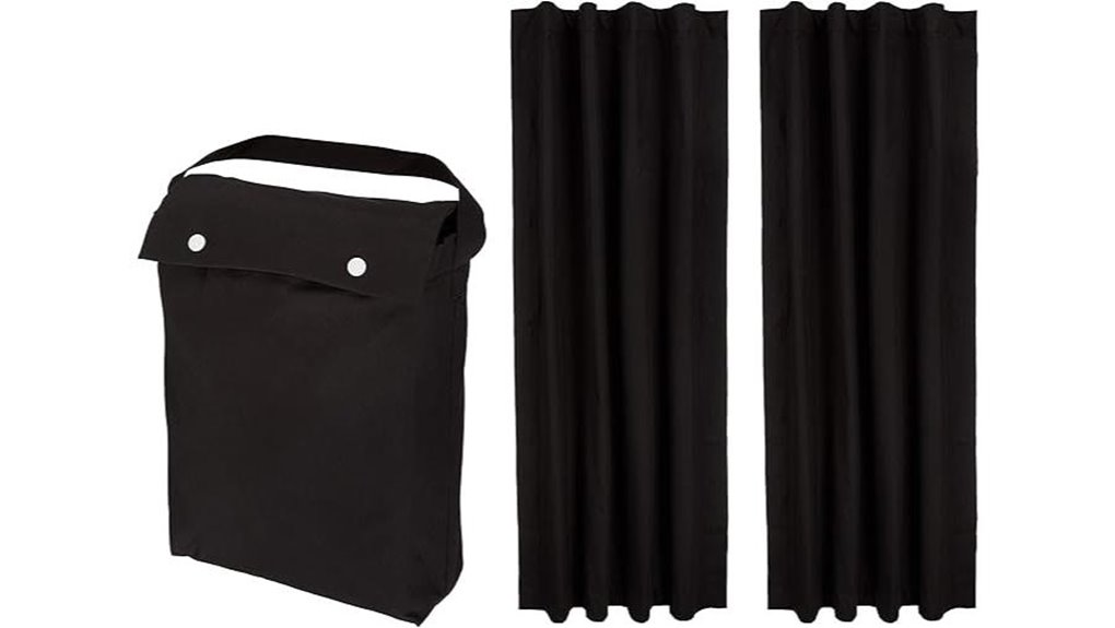 Packable Blackout Curtains for Travel (Suction-Cup Sets) 3 amazon basics portable blackout