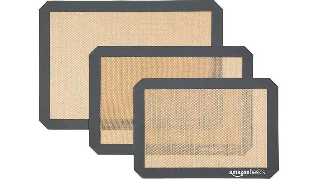 amazon basics silicone baking mats