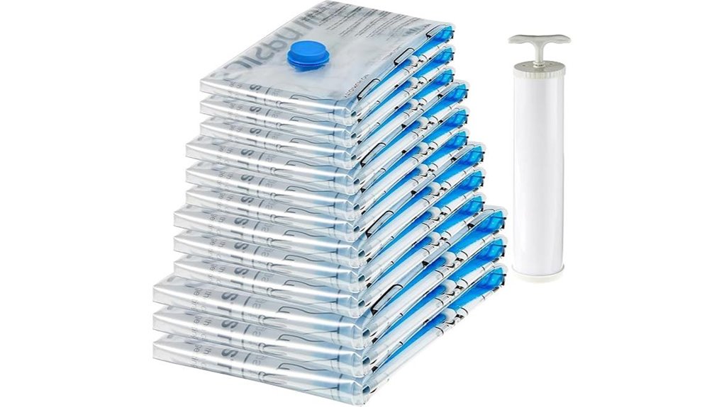 Best Travel Vacuum Bags With Manual Pumps for Bulky Clothes 5 amazon basics vacuum compression