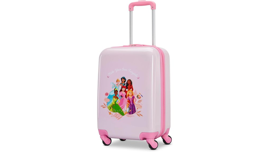 Kids Luggage That Actually Rolls Well (Not Just Cute) 5 american tourister disney princess
