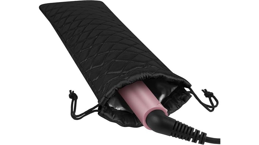 Best Heat-Resistant Pouches for Packing Hot Hair Tools 9 amijeal heat resistant travel bag