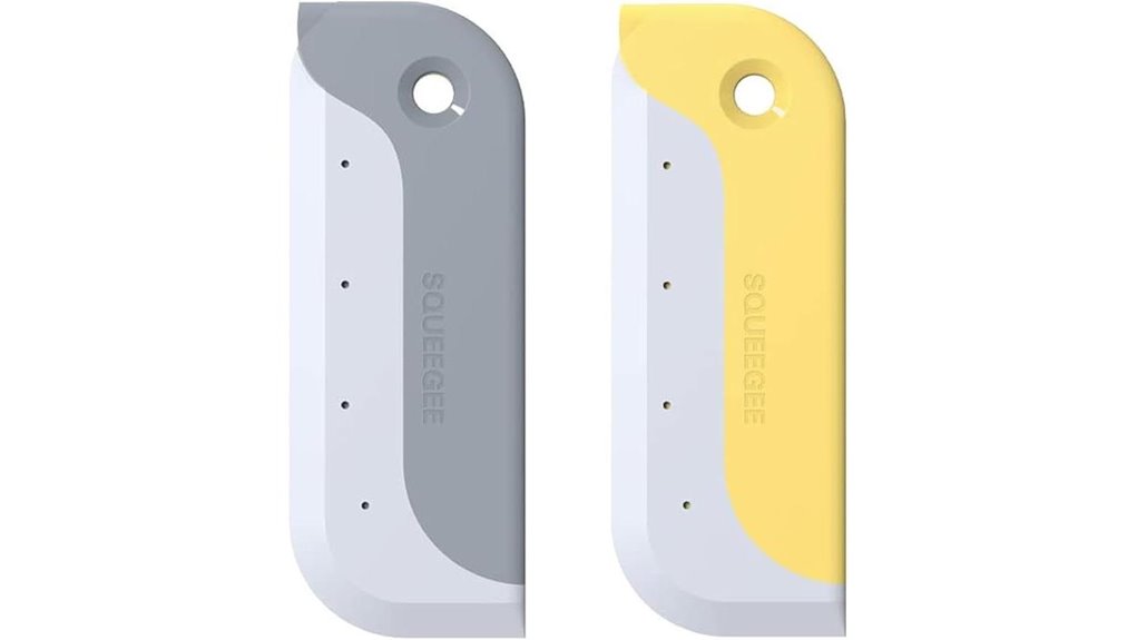 Mini Squeegees That Keep Your Travel Shower Floor Dry 4 amouy kitchen bathroom squeegees