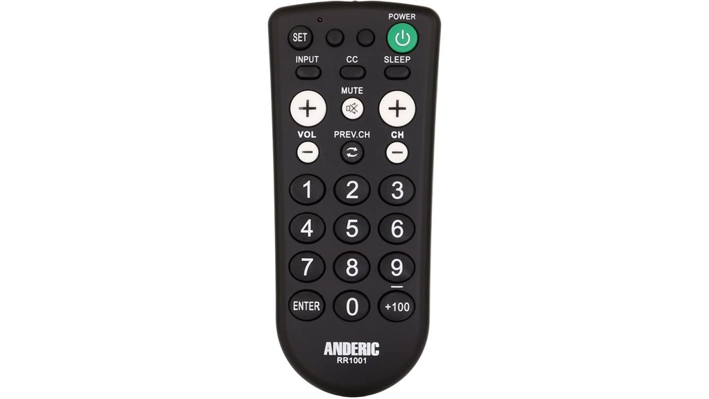 Top Mini Universal Remote for Hotel TVs 2 anderic rr1001 hotel remote
