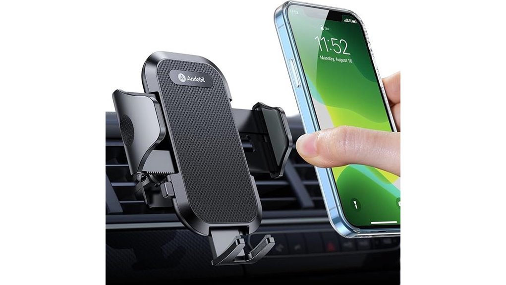 Top Phone Mounts for Rental Cars (Vent Clip) Drivers Need 14 andobil clip phone mount