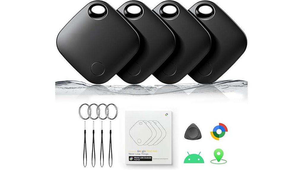 Best Bluetooth Trackers Keys And Bags Family Multipacks 9 android waterproof bluetooth 4 pack