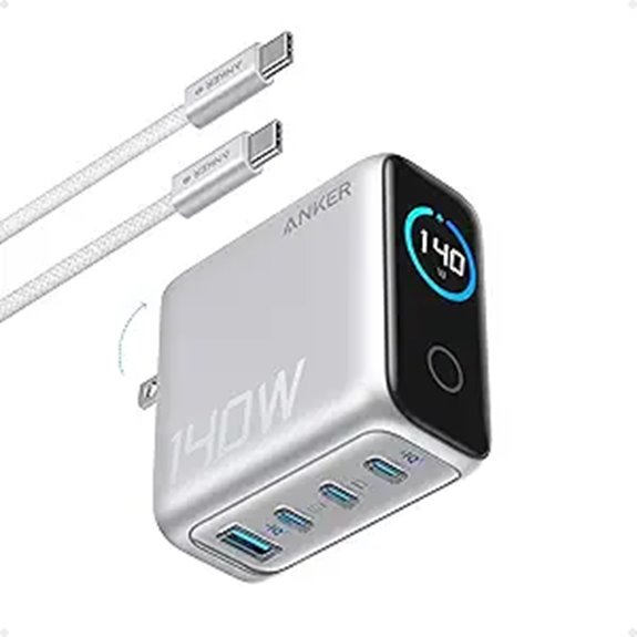 Top USB‑C GaN Chargers That Make Traveling Hassle‑Free 14 anker 140w 4 port gan