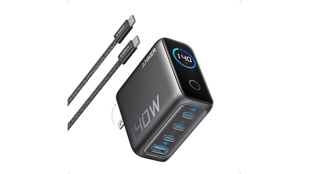 Fast Wall Chargers Travel (GaN Multiport) Keep You Powered 6 anker 140w 4 port gan