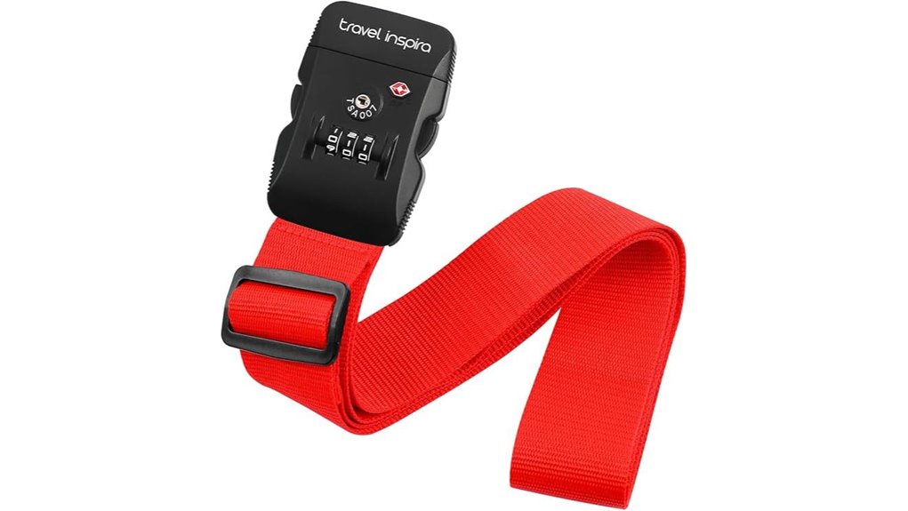 anti burst high visibility tsa straps