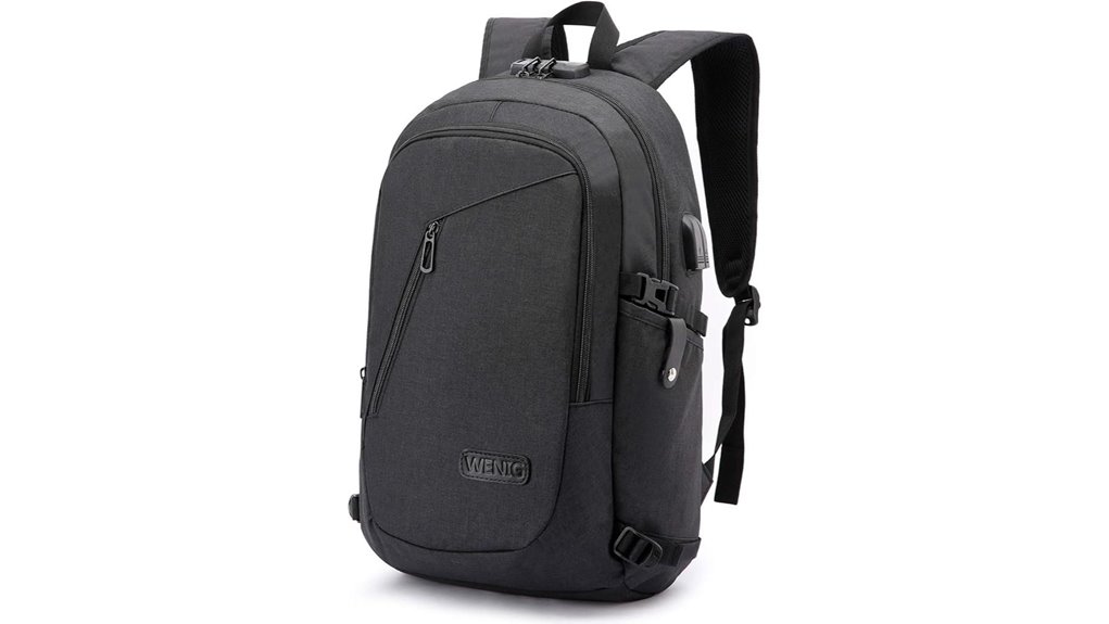 Best Travel Backpacks with Lockable Zippers (City Security) 7 anti theft laptop backpack usb