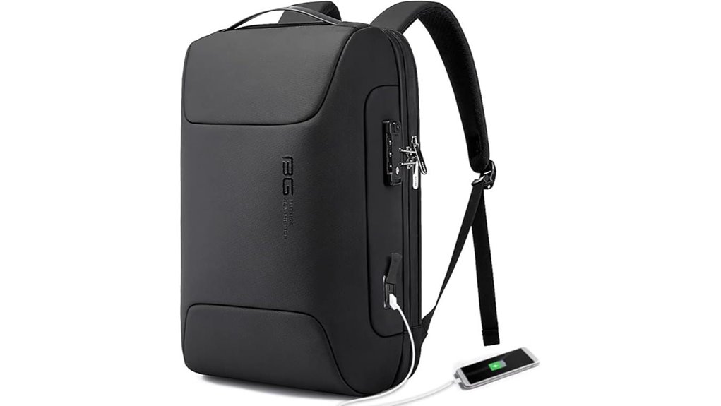 Best Travel Backpacks with Lockable Zippers (City Security) 9 anti theft usb portable laptop backpack