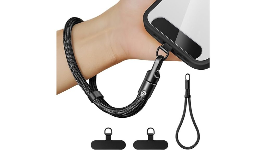 Best Travel Phone Wrist Straps Secure One‑Handed Use 2 anti theft wrist strap tabs