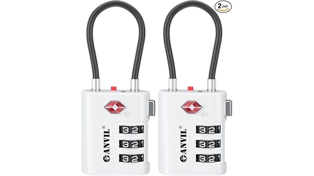 TSA Locks That Keep Your Luggage Safe 15 anvil tsa approved luggage locks