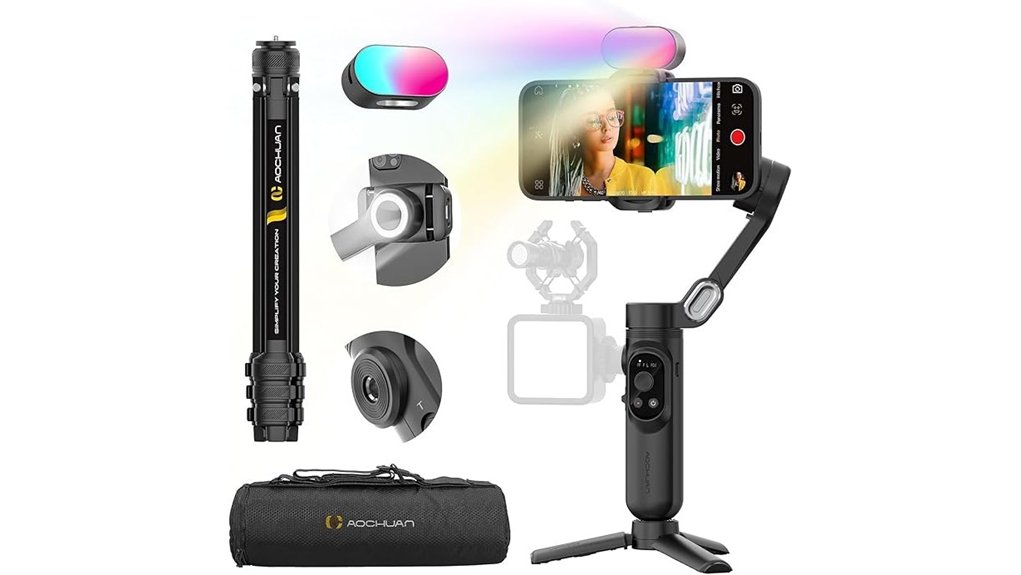 aochuan 3 axis rgb gimbal