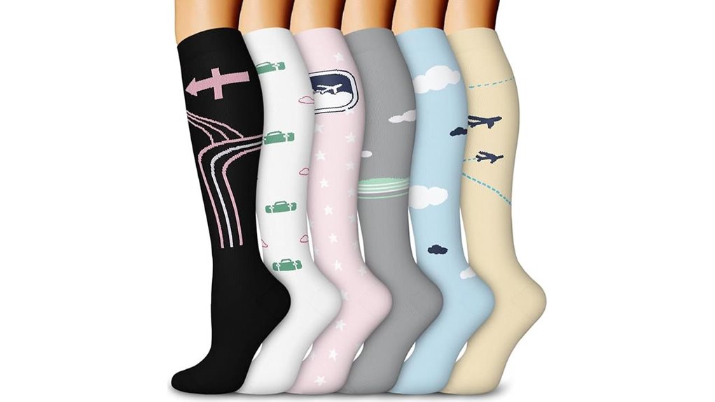 aoliks knee high compression socks