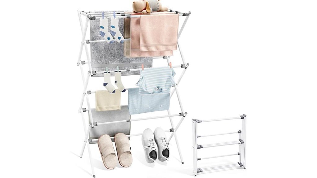 apexchaser adjustable foldable rack