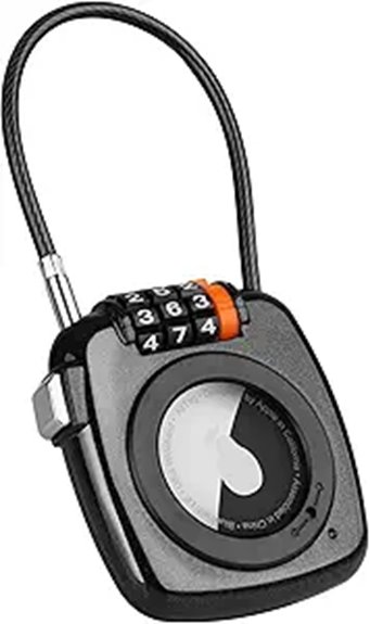 Top Cable Locks for Travel That Keep Gear Secure and Ready to Roll 15 apple airtag compatible alloy lock