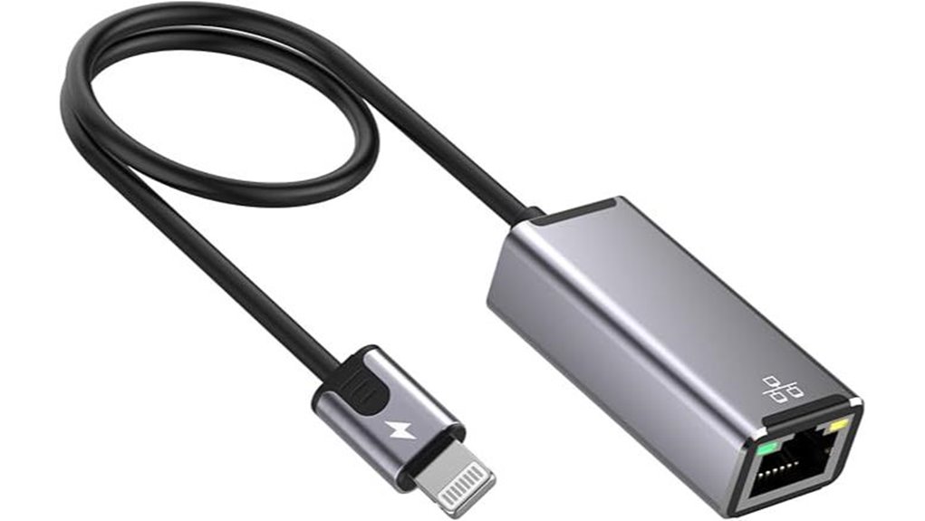 apple lightning ethernet 2 in 1