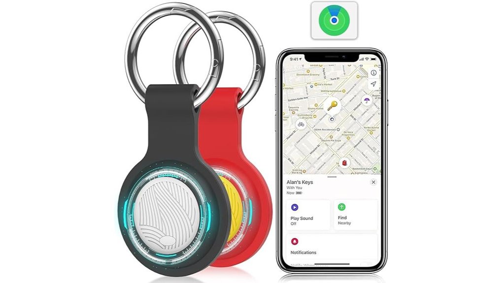 Luggage Trackers With Loud Find Alerts (Crowded Carousel) 14 apple loud remote finder