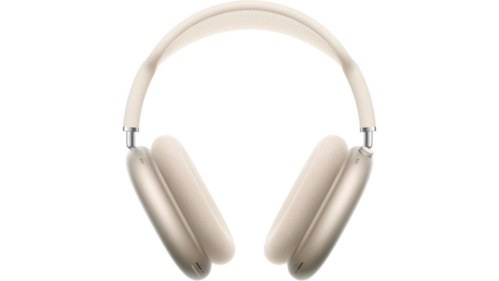 Best Comfort-First Headphones for Long Flights 11 apple starlight airpods max