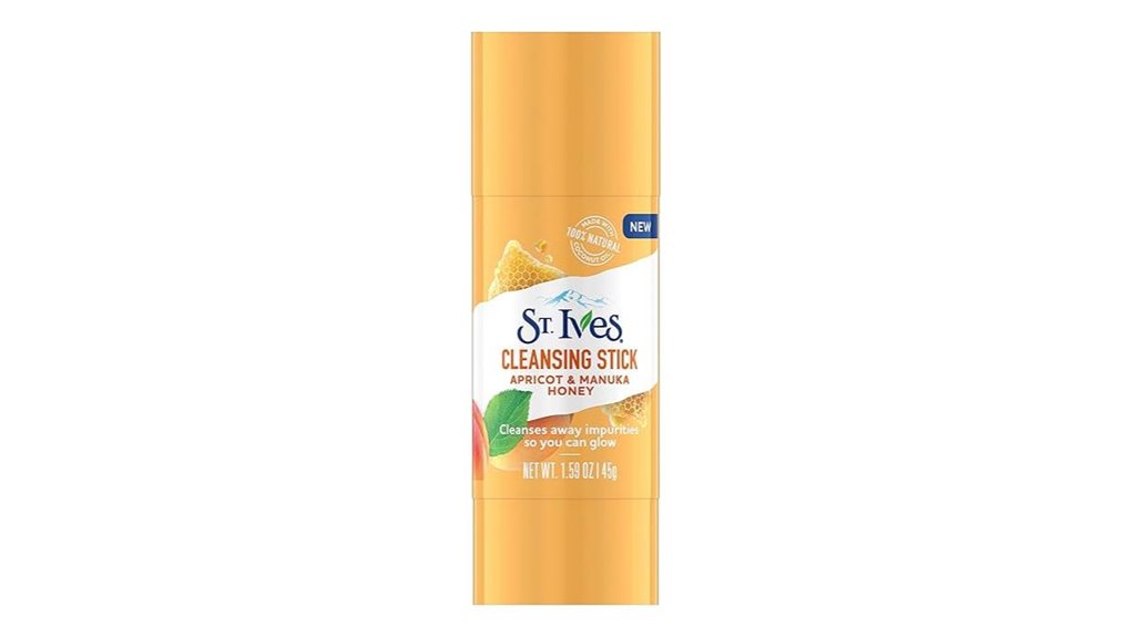 The Best Face Cleansing Balm Stick (Solid) for Smooth Skin 1 apricot manuka honey stick