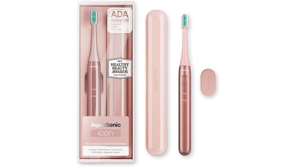 aquasonic icon ada approved rechargeable