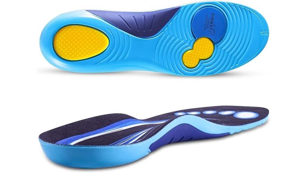Top Insole Picks for Shock Absorption on Cobblestone Cities 7 arch supporting plantar fasciitis insoles
