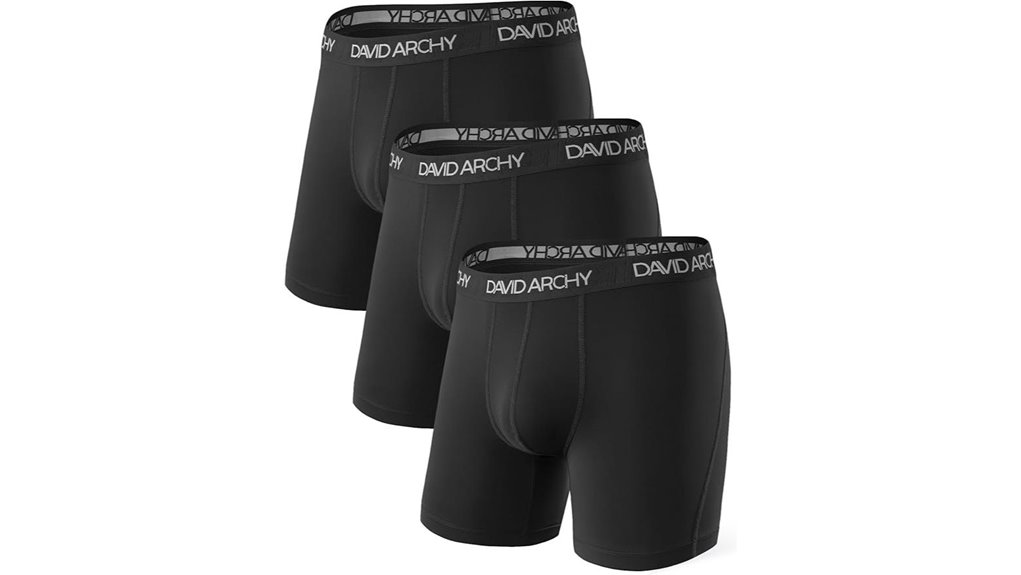 Top Travel Underwear That Dry Overnight for Quick Comfort 10 arcy 3 pack performance boxers