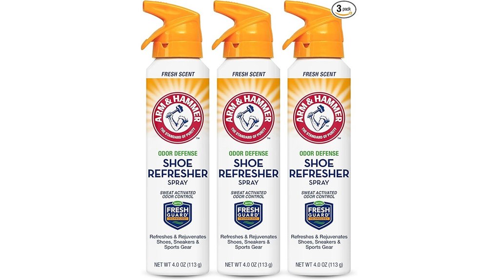 The Top Shoe Odor Solutions for Travel: Sprays vs Inserts 13 arm hammer 3 pack refresher