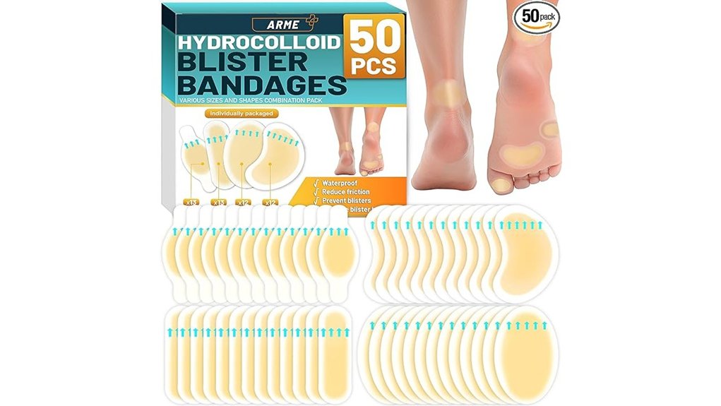 Best Blister Plasters to Keep Sweaty Feet Dry 3 arme hydrocolloid gel blister